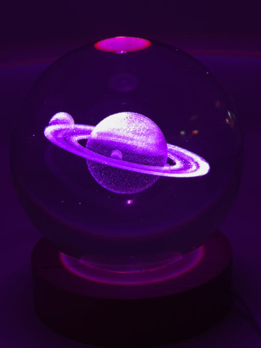 Hologram Sphere Saturn