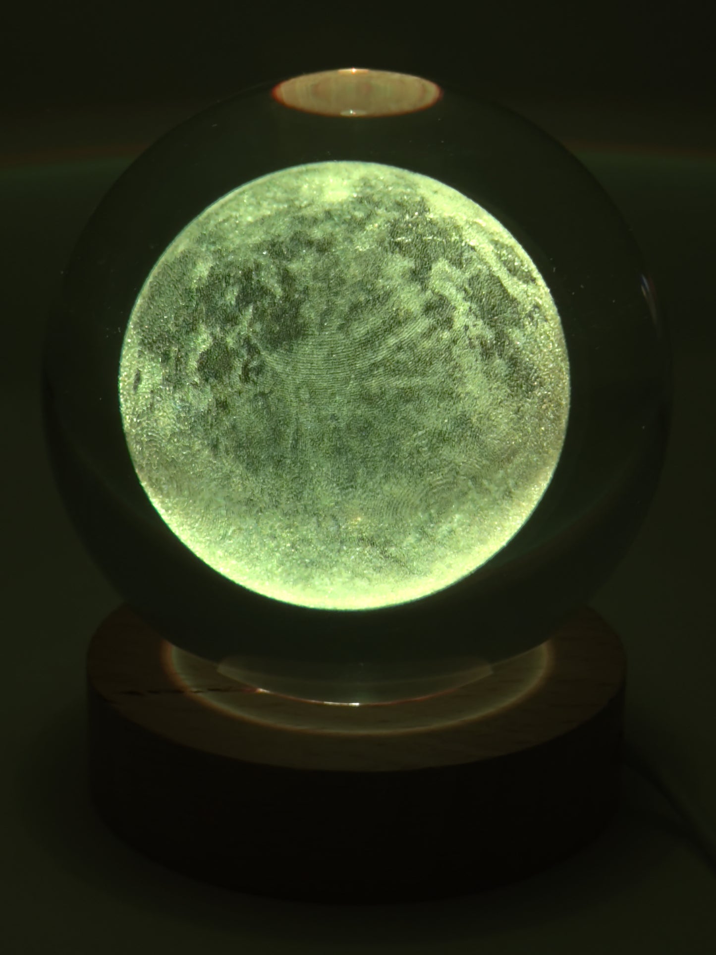 Hologram Sphere Moon