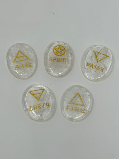 5 Elements Stone Set Quartz