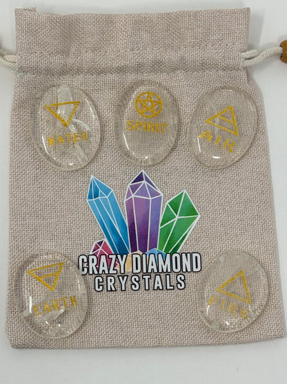 5 Elements Stone Set Quartz