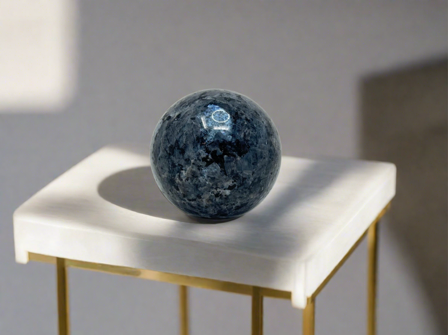 Larvikite Sphere