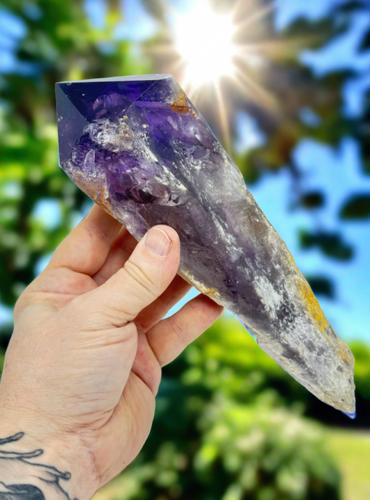 Large Amethyst Wand/Roots