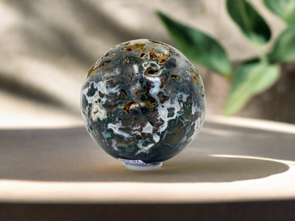 Ocean Jasper Sphere