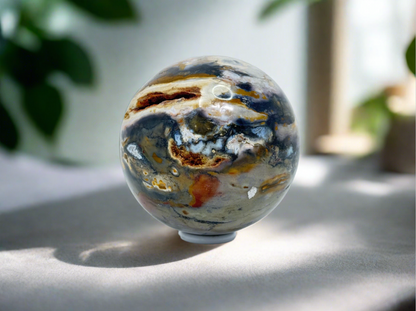 Ocean Jasper Sphere