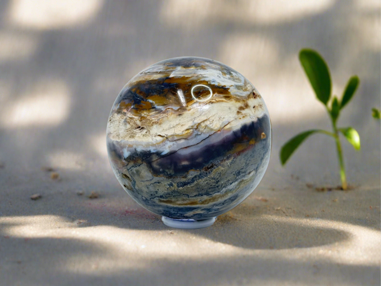 Ocean Jasper Sphere