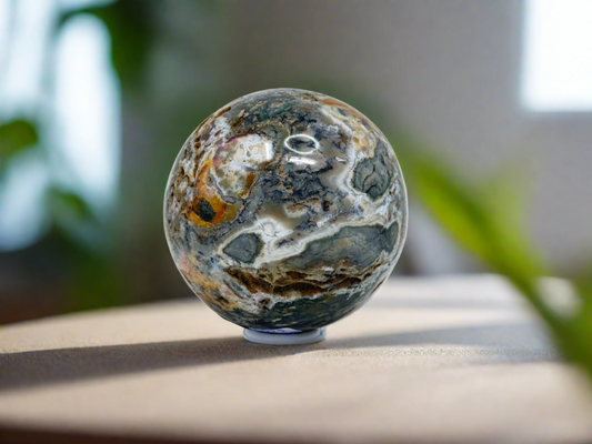 Ocean Jasper Sphere