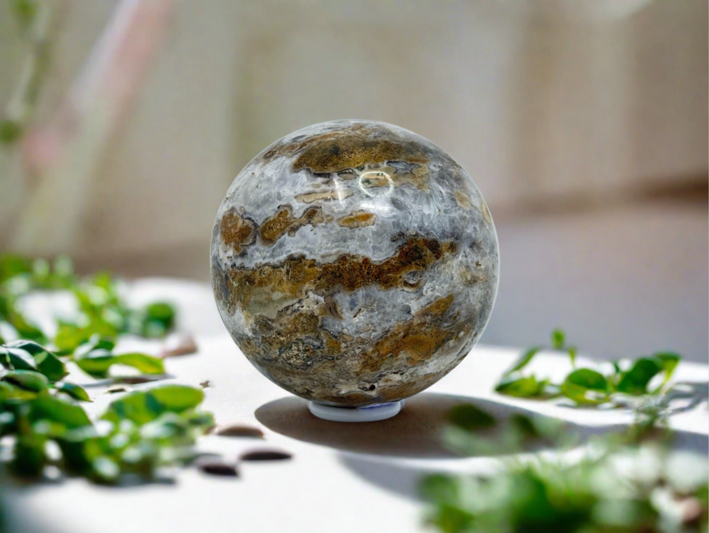 Ocean Jasper Sphere