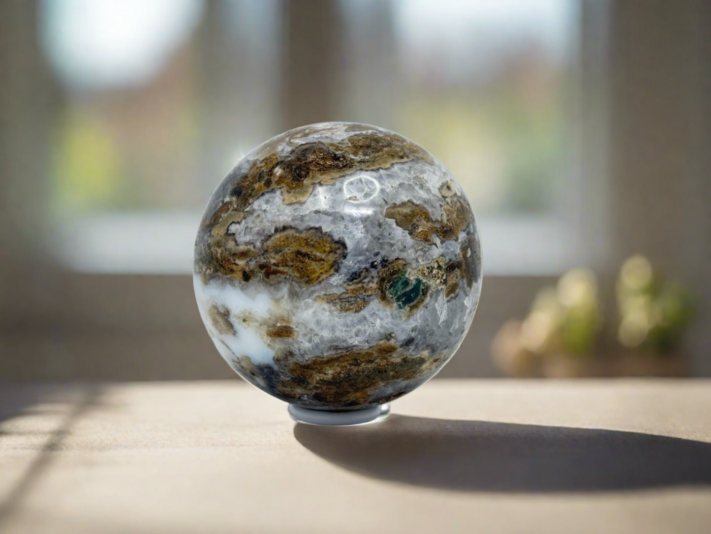 Ocean Jasper Sphere