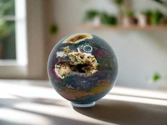 Ocean Jasper Sphere