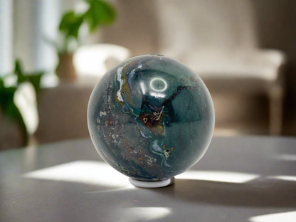 Ocean Jasper Sphere