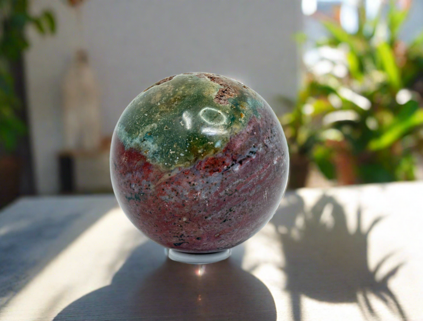 Ocean Jasper Sphere