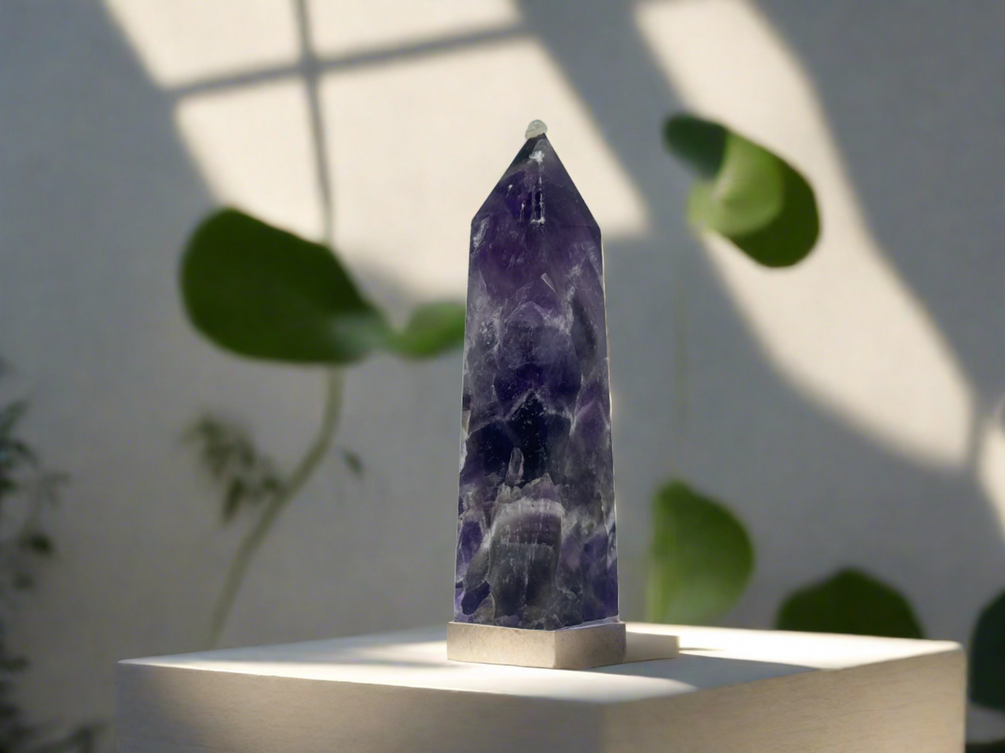 Chevron Amethyst Tower