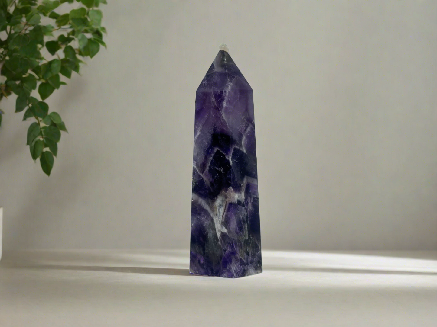 Chevron Amethyst Tower