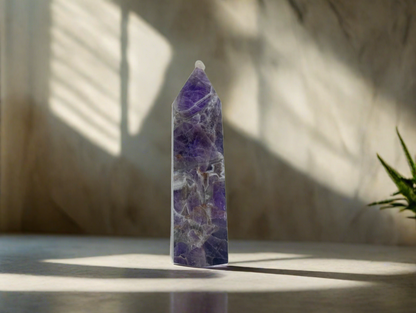 Chevron Amethyst Tower