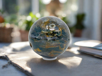 Ocean Jasper Sphere