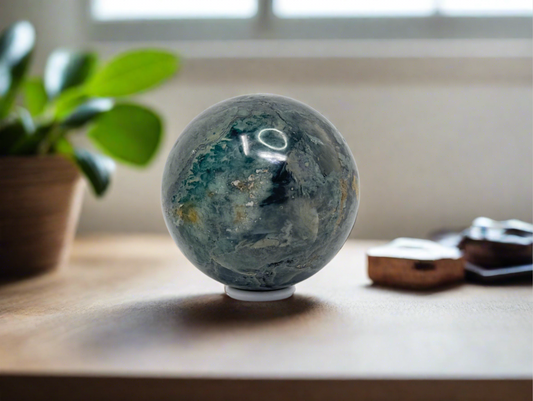 Ocean Jasper Sphere