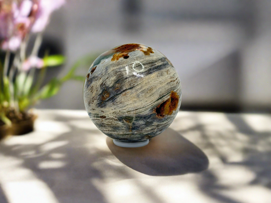 Ocean Jasper Sphere