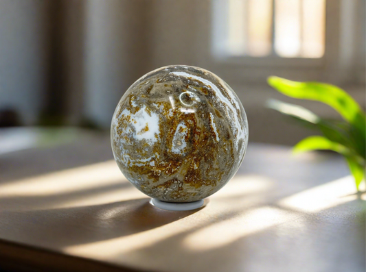 Ocean Jasper Sphere