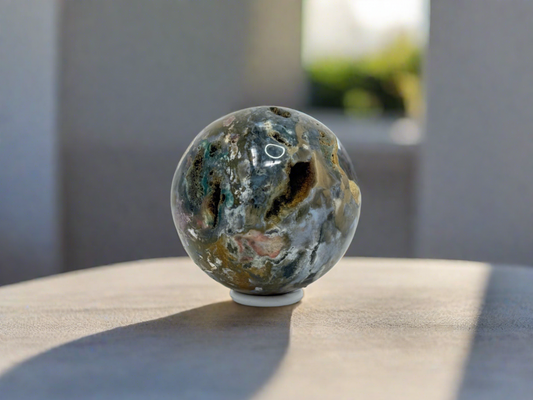 Ocean Jasper Sphere