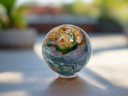 Ocean Jasper Sphere