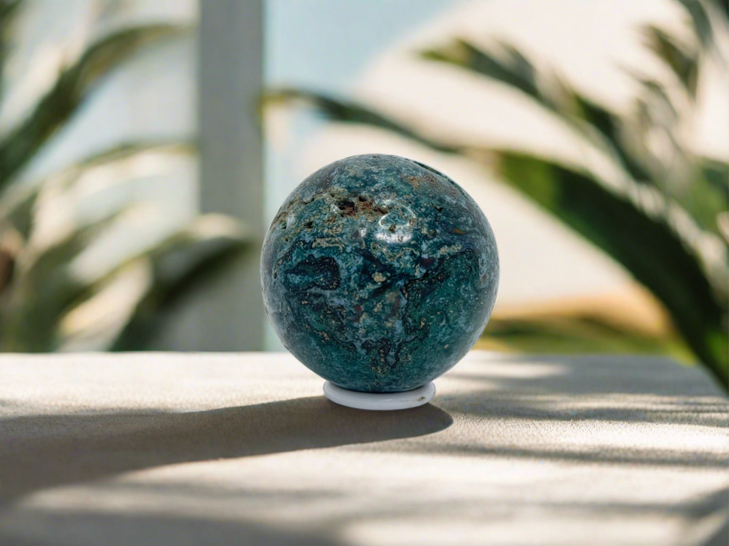 Ocean Jasper Sphere