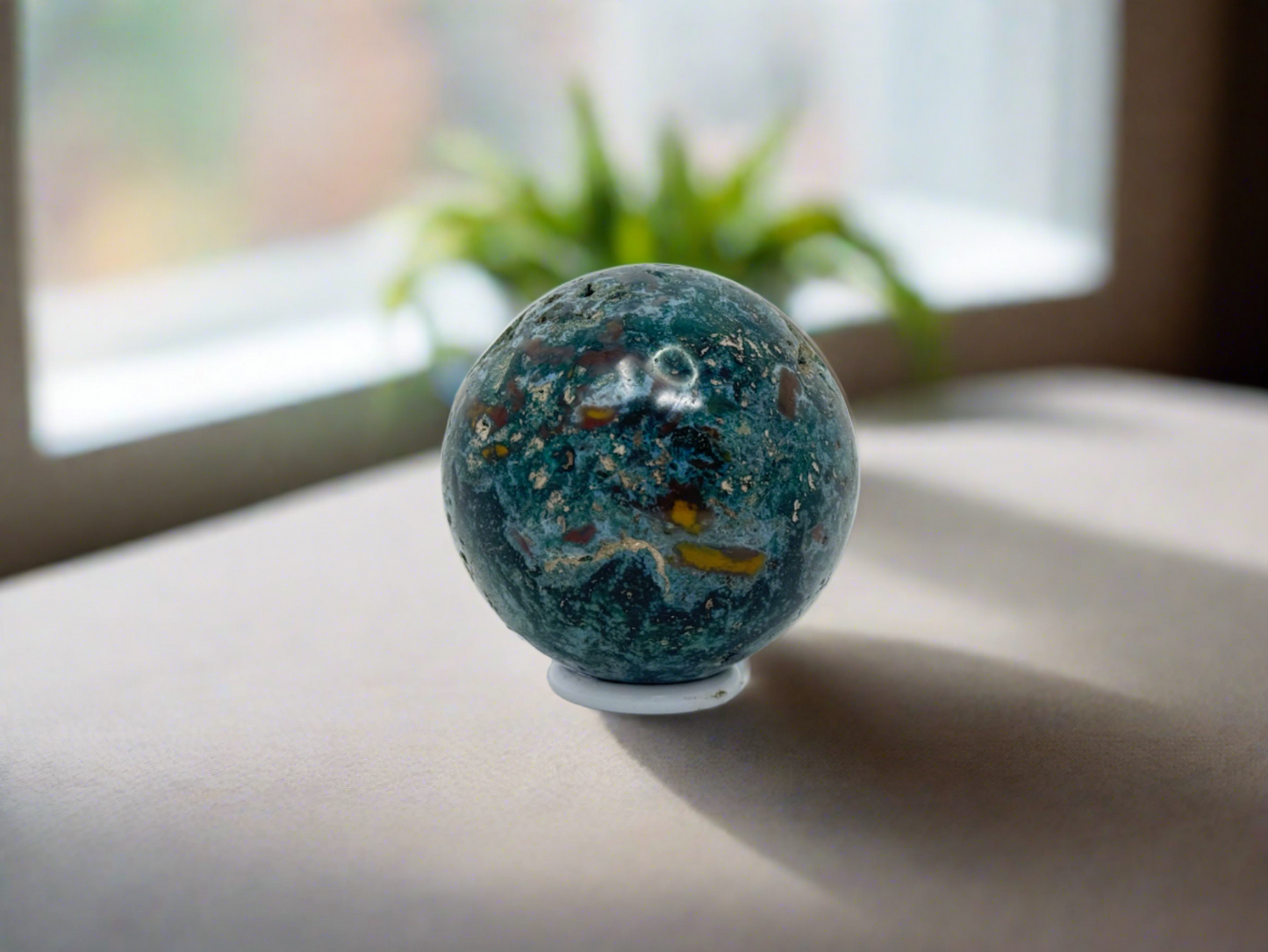 Ocean Jasper Sphere