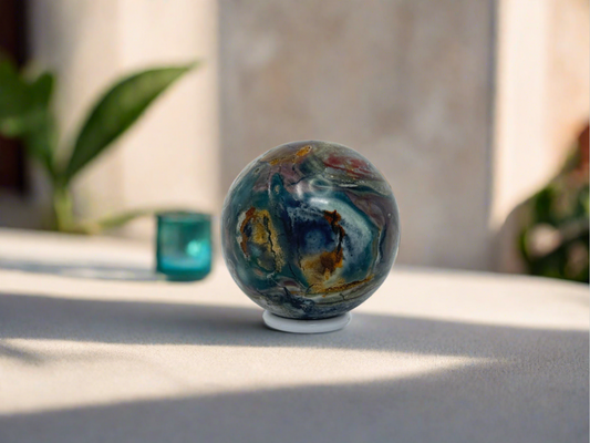 Ocean Jasper Sphere