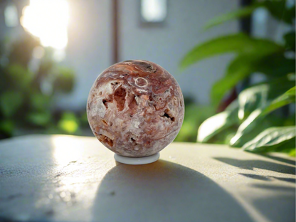 Indonesian Lace Agate Sphere