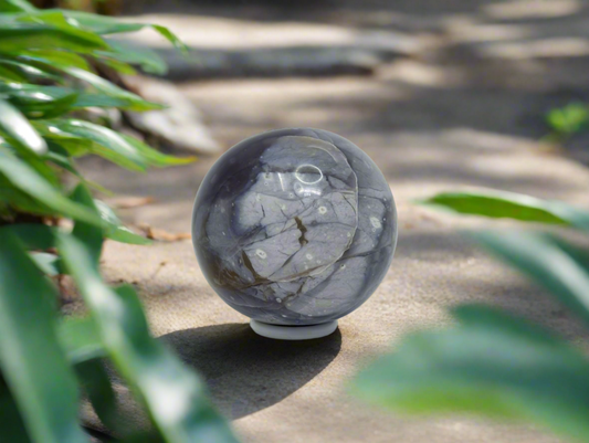 Purple Chalcedony Sphere