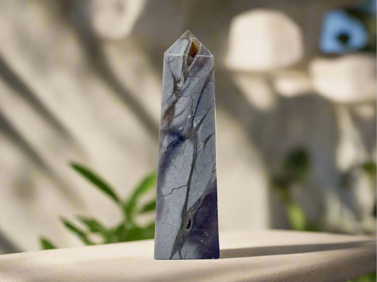 Purple Chalcedony Tower