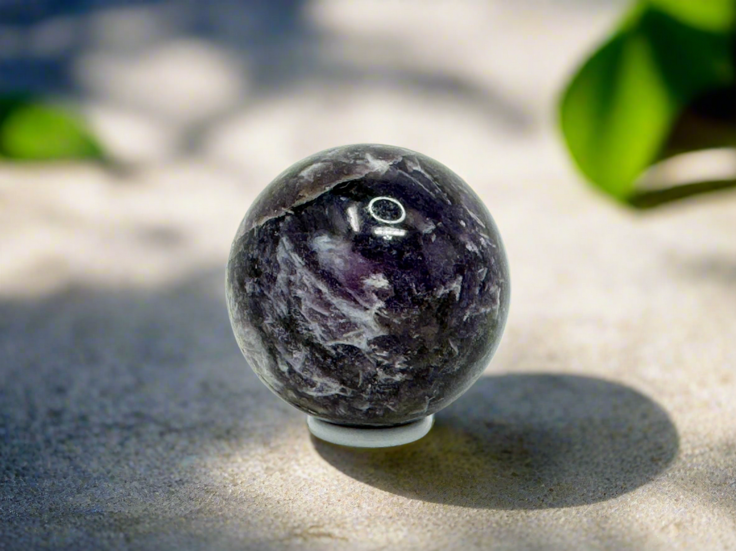 Lepidolite Sphere