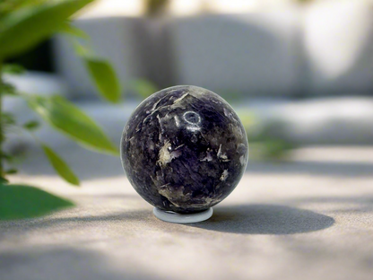 Lepidolite Sphere