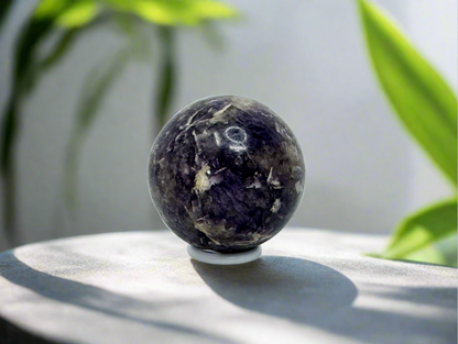 Lepidolite Sphere