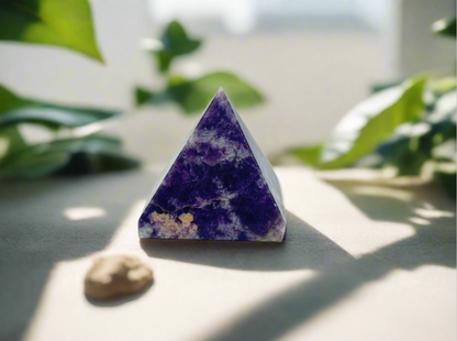 Lepidolite Pyramid