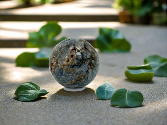 Moss Agate Sphere