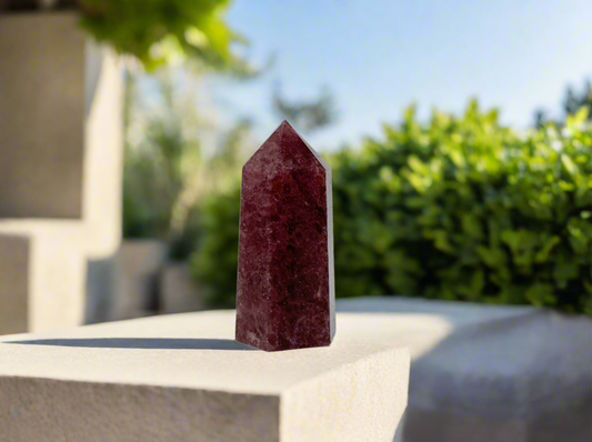 Strawberry Quartz Tower