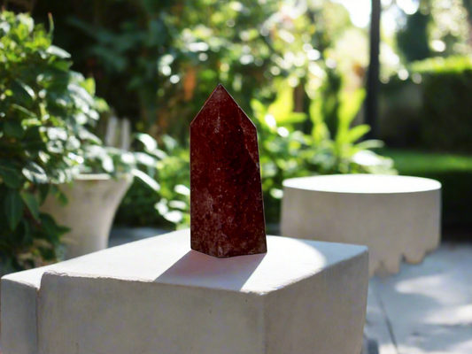 Strawberry Quartz Tower