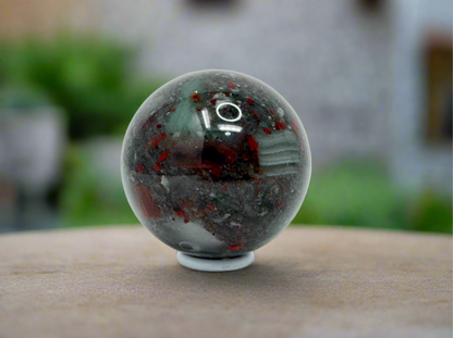 African Bloodstone Sphere