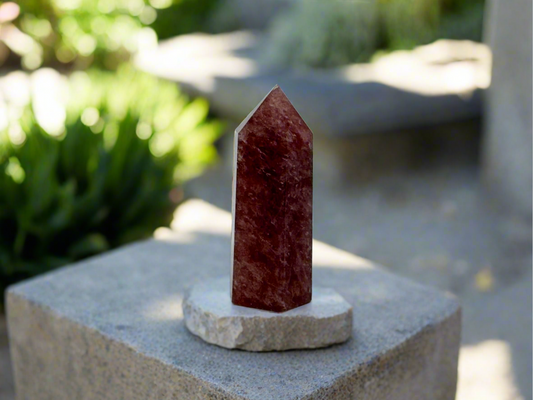 Strawberry Quartz Tower