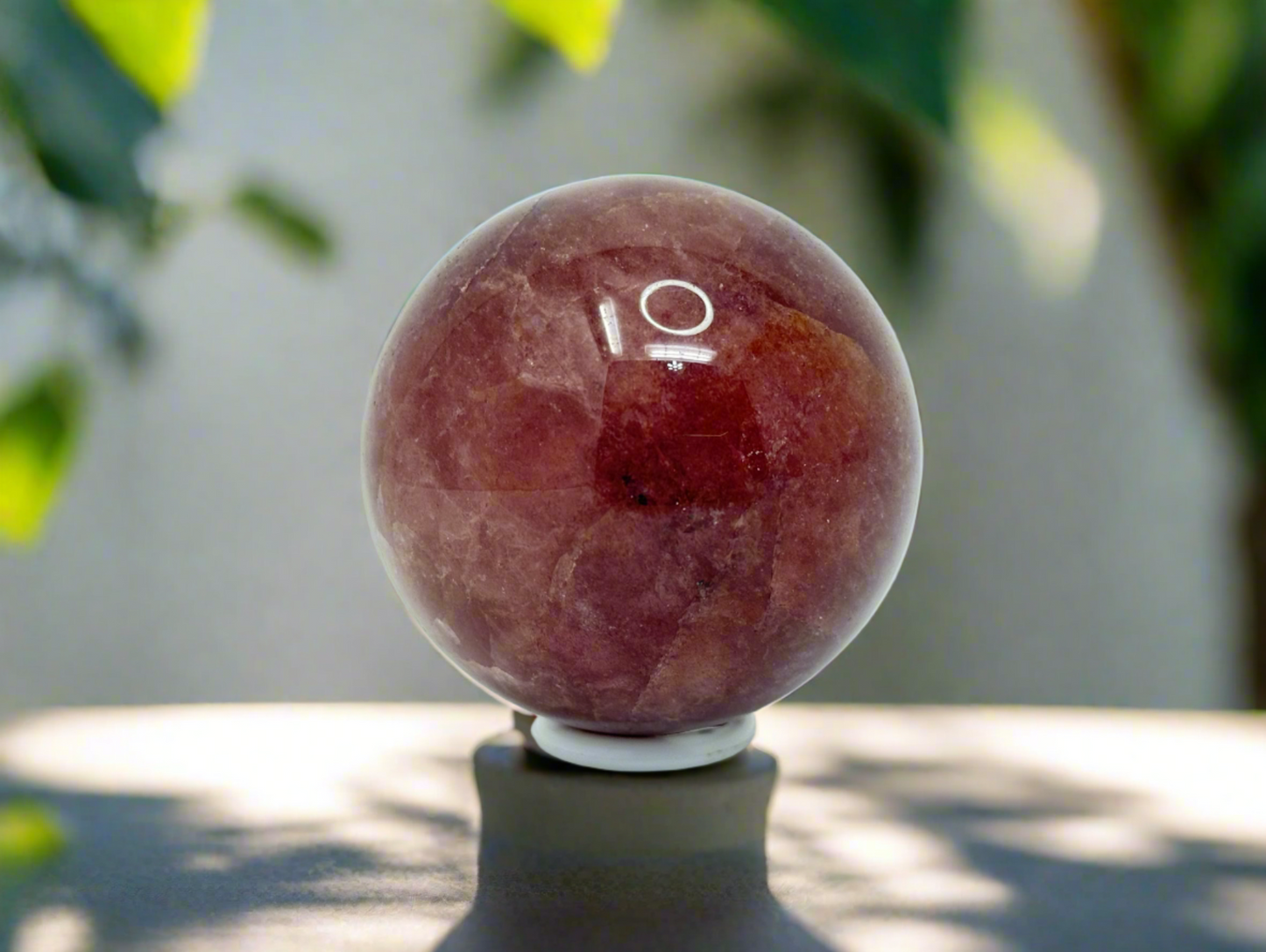 Strawberry Quartz Sphere