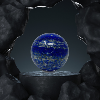 Lapis Lazuli Sphere 2