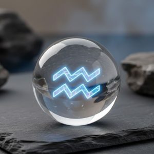 Hologram Sphere Aquarius