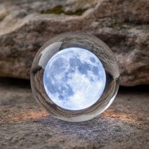Hologram Sphere Moon