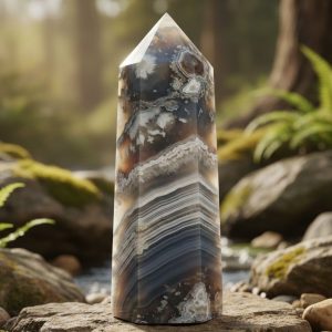 Indonesian Lace Agate Tower